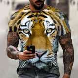 Family Matching T-shirt Plus Size Tiger Shirt