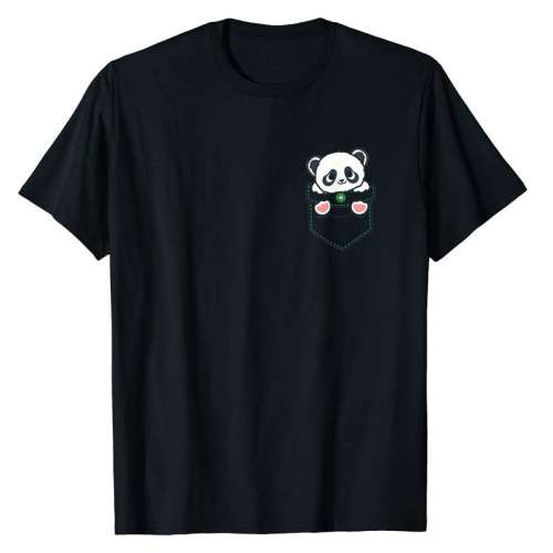 Black Panda T shirt