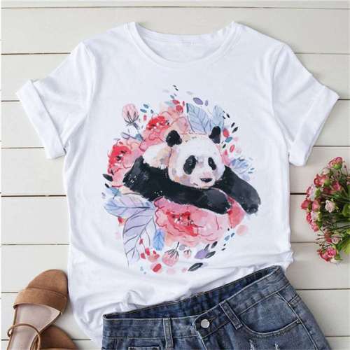 White Panda Shirt