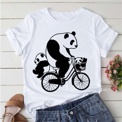 White Panda Shirt