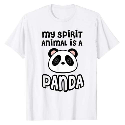 White Panda T shirt