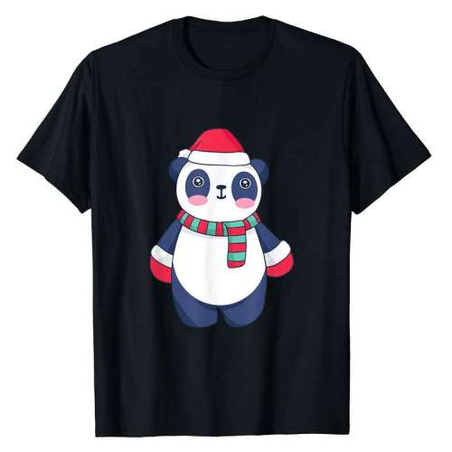 Christmas Panda Shirt