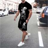Panda Shirt Shorts Set