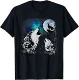3 Wolf Moon Shirt