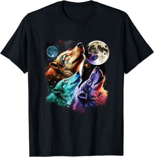 3 Wolf Moon Shirt