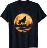 Wolf Howling Shirt