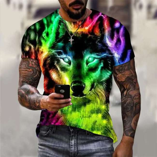 Galaxy Wolf Shirt