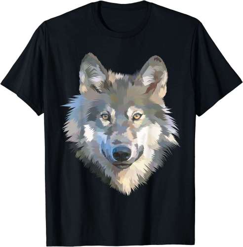 Mens Wolf Shirt