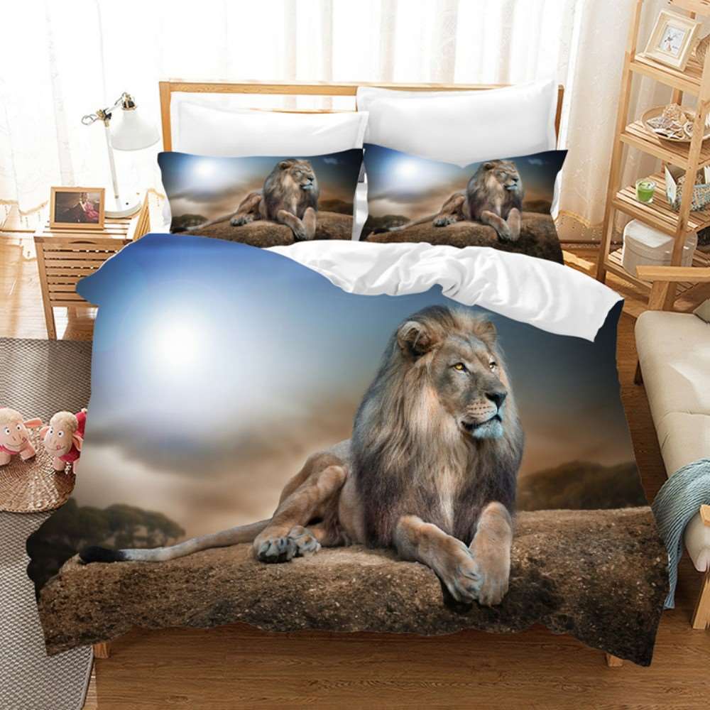 Lion Bedding Set TheWildLifeJewelry