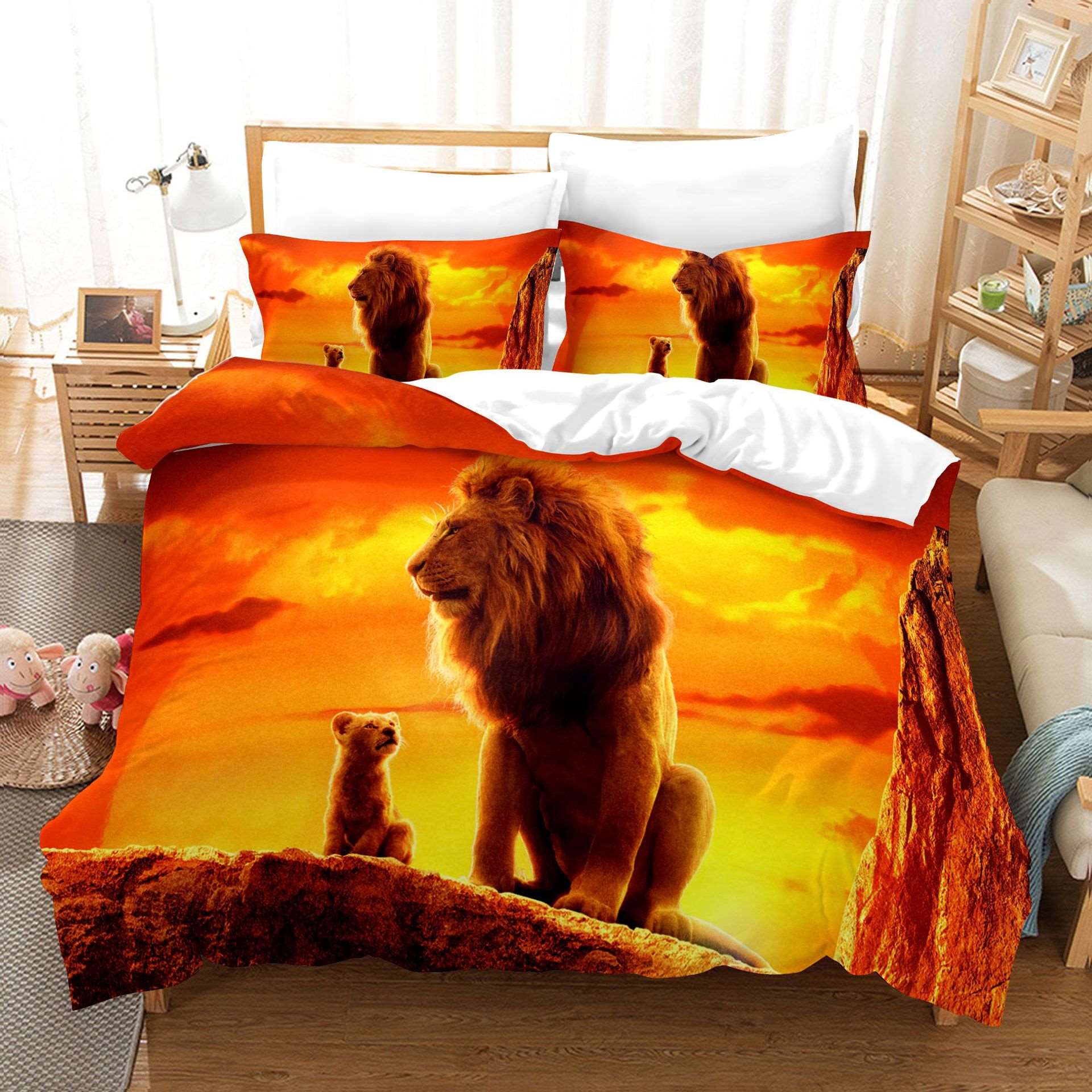 Lion King Bed Set TheWildLifeJewelry