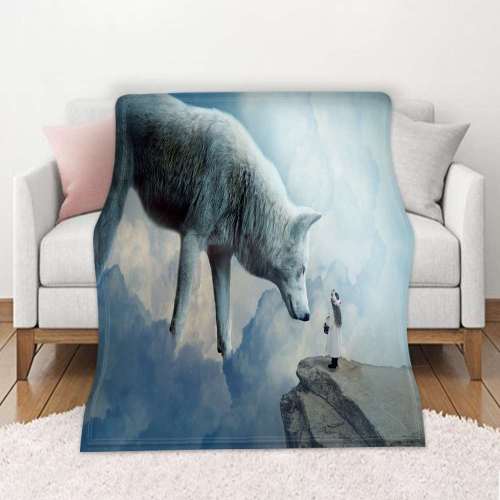 Wolf Blankets And Throws