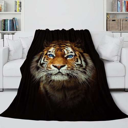 Tiger Print Blanket