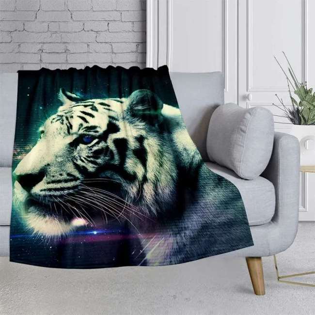 Tiger Mexican Blanket