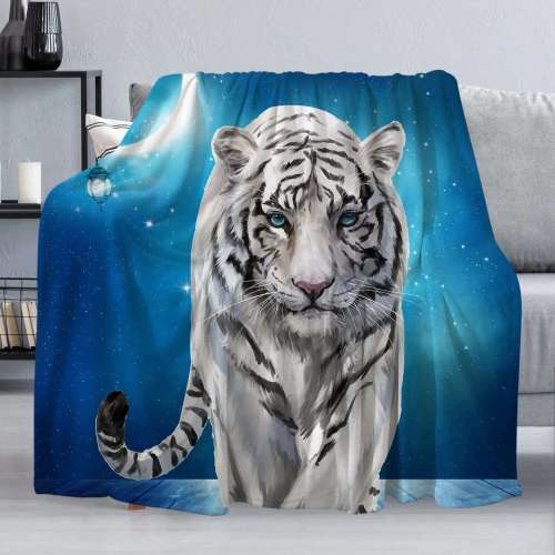 Tiger Thick Blanket
