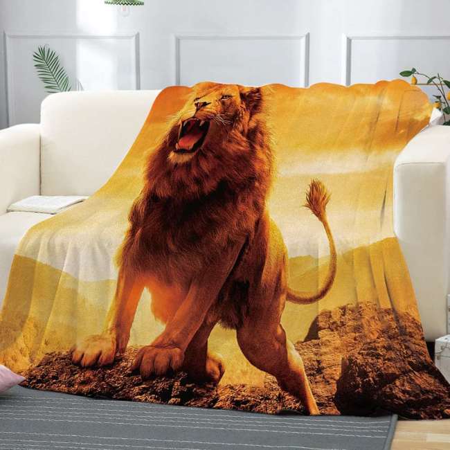 Lion King Throw Blanket