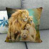 Lion Decorative Pillowcase
