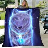 Decorative Wolf Blankets