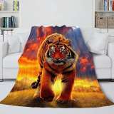 Tiger Sofa Blanket