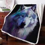 Wolf Graphic Blanket