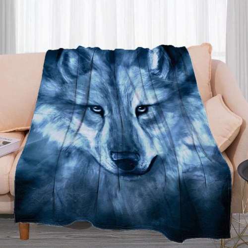 Vintage Wolf Blankets