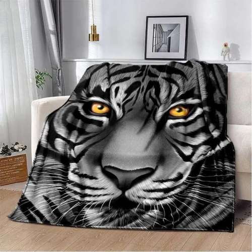 Tiger Print Blanket Mexican