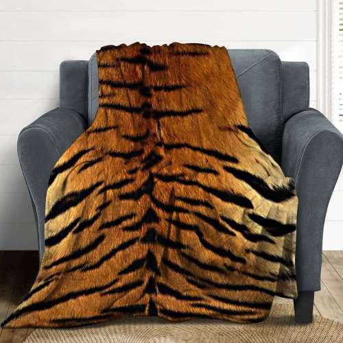 Tiger Pattern Blanket