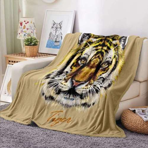Bed Tiger Blanket