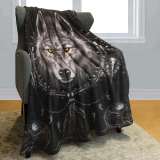 Wolf Blanket For Living Room