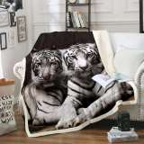 Tiger Couples Blanket