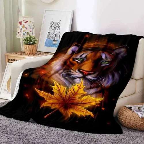 Tiger Leaf Blanket