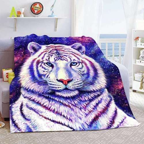 Decorative Tiger Blanket