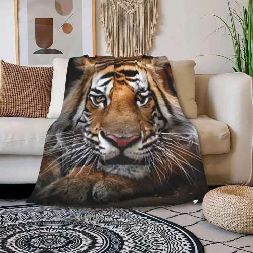 Tiger King Blankets