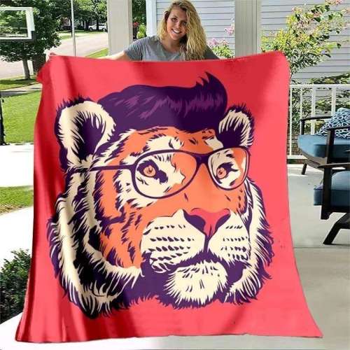 Cute Tiger Blanket