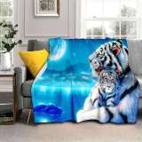 Tiger Mom Cub Blanket