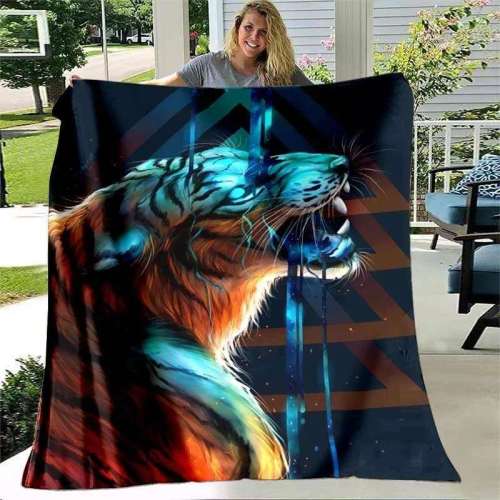 Tiger Blankets Throw
