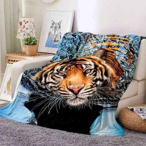 Thick Big Tiger Blanket