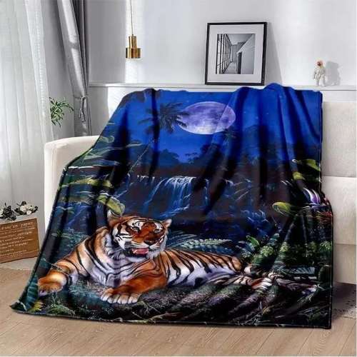 Tiger Moon Blanket