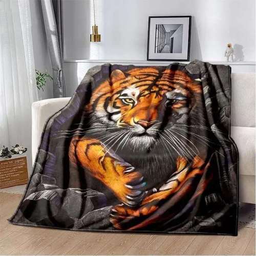 Tiger Love Blanket