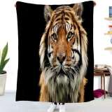 Thick Tiger Head Blanket