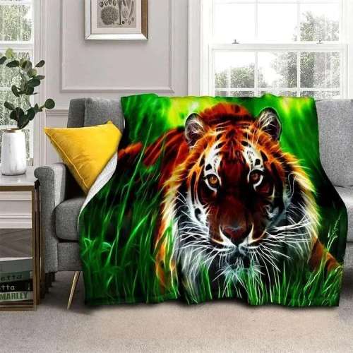 Modern Tiger Blanket