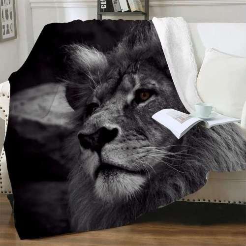 Lion Blanket Sofa