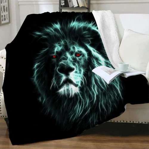 Lion Blanket Home