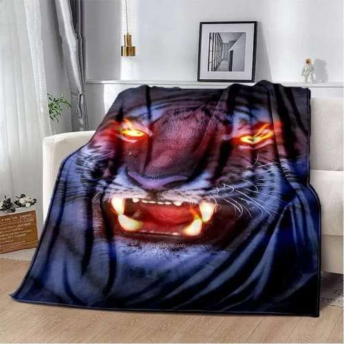 Tiger Bedroom Blanket