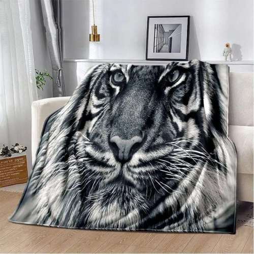 Tiger Blanket For Living Room