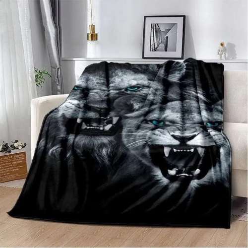 Lion Plush Blanket