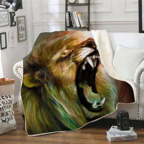 Roaring Lion Blanket