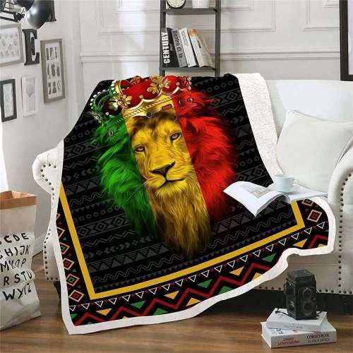 Lion Crown Blanket