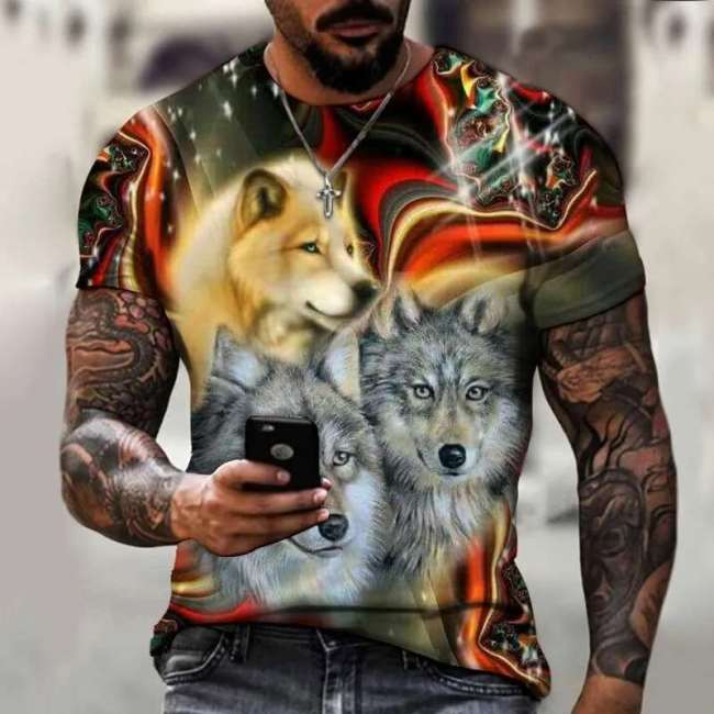 Three Wolves T-Shirt