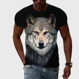 Family Matching T-shirt Wolf Black T-Shirt