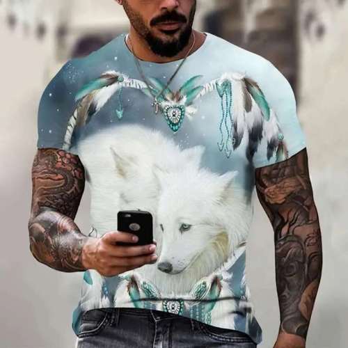 Wolf Lovers Dreamcatcher T-Shirt